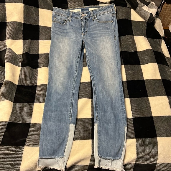 Pilcro and the Letterpress Script Jeans. Size 28 - Picture 1 of 16